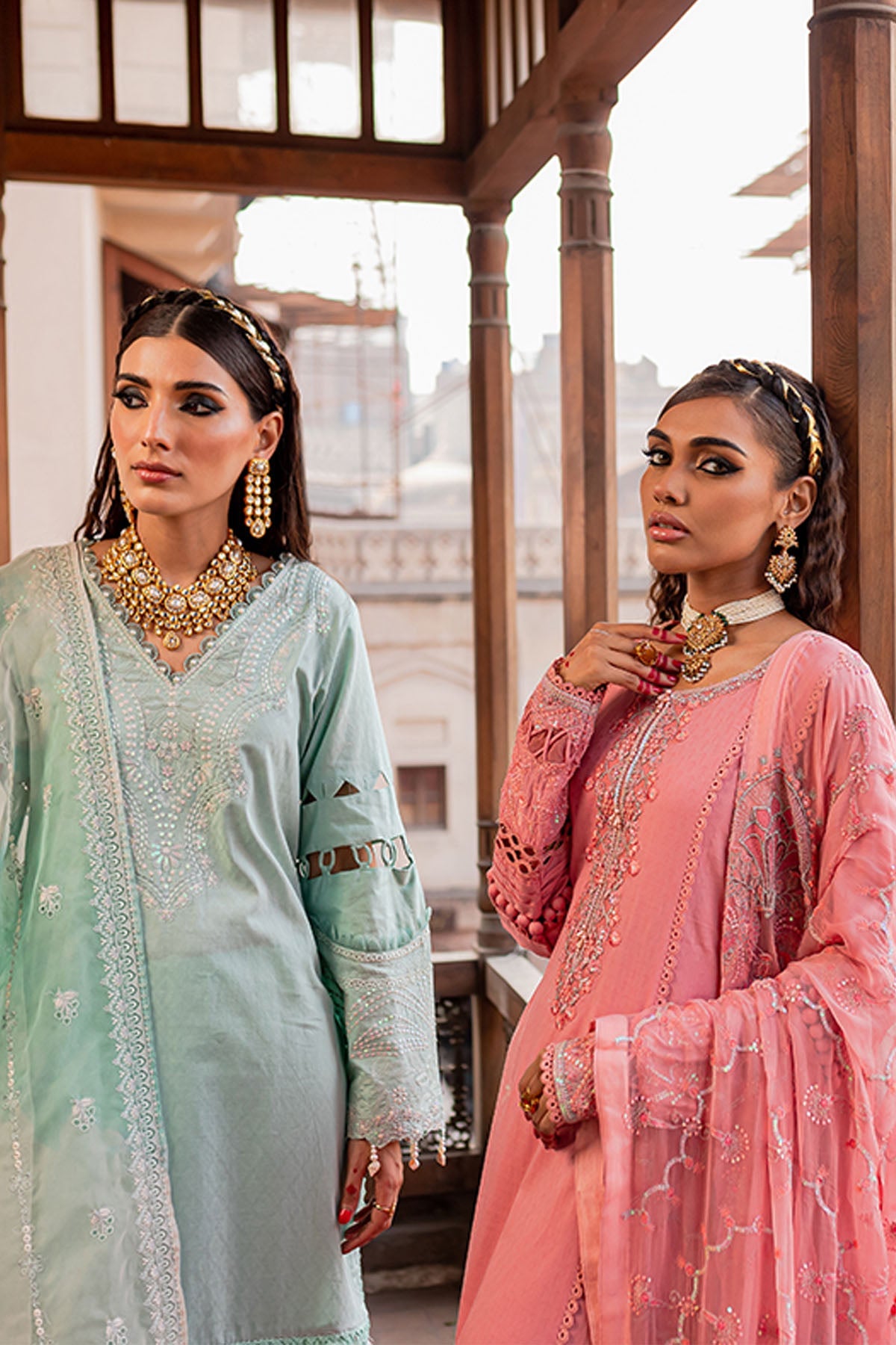 Nureh | Lawn Jacquard | NS-77 - Ladies Clothes 