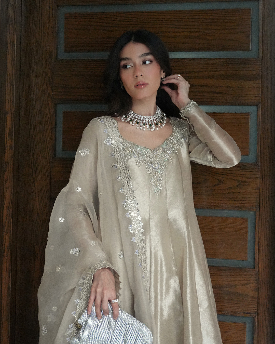 Faiza Saqlain | Zaeva Wedding Formals |Joella - Wedding Dress - available at Maria Faisal in UK and USA.