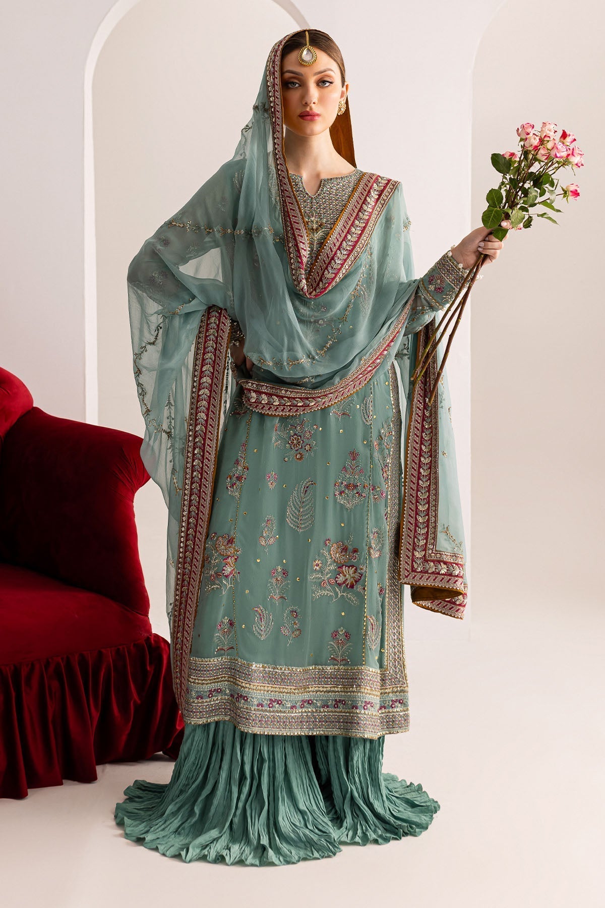 Nureh | Fancy Formals | NP-512 - Ladies Clothes - Maria Faisal