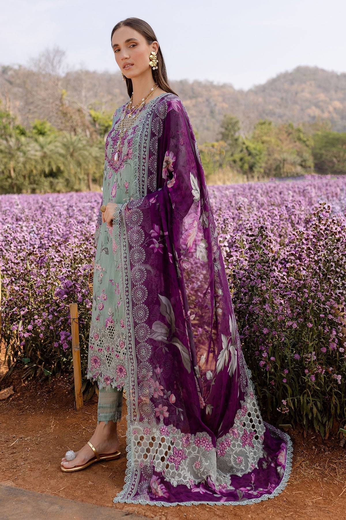 Nureh | Bloom 25 | BL-02 by Maria Faisal - Registered Vendor of : Nureh - type : Ladies Clothes - 100% original wedding dresses