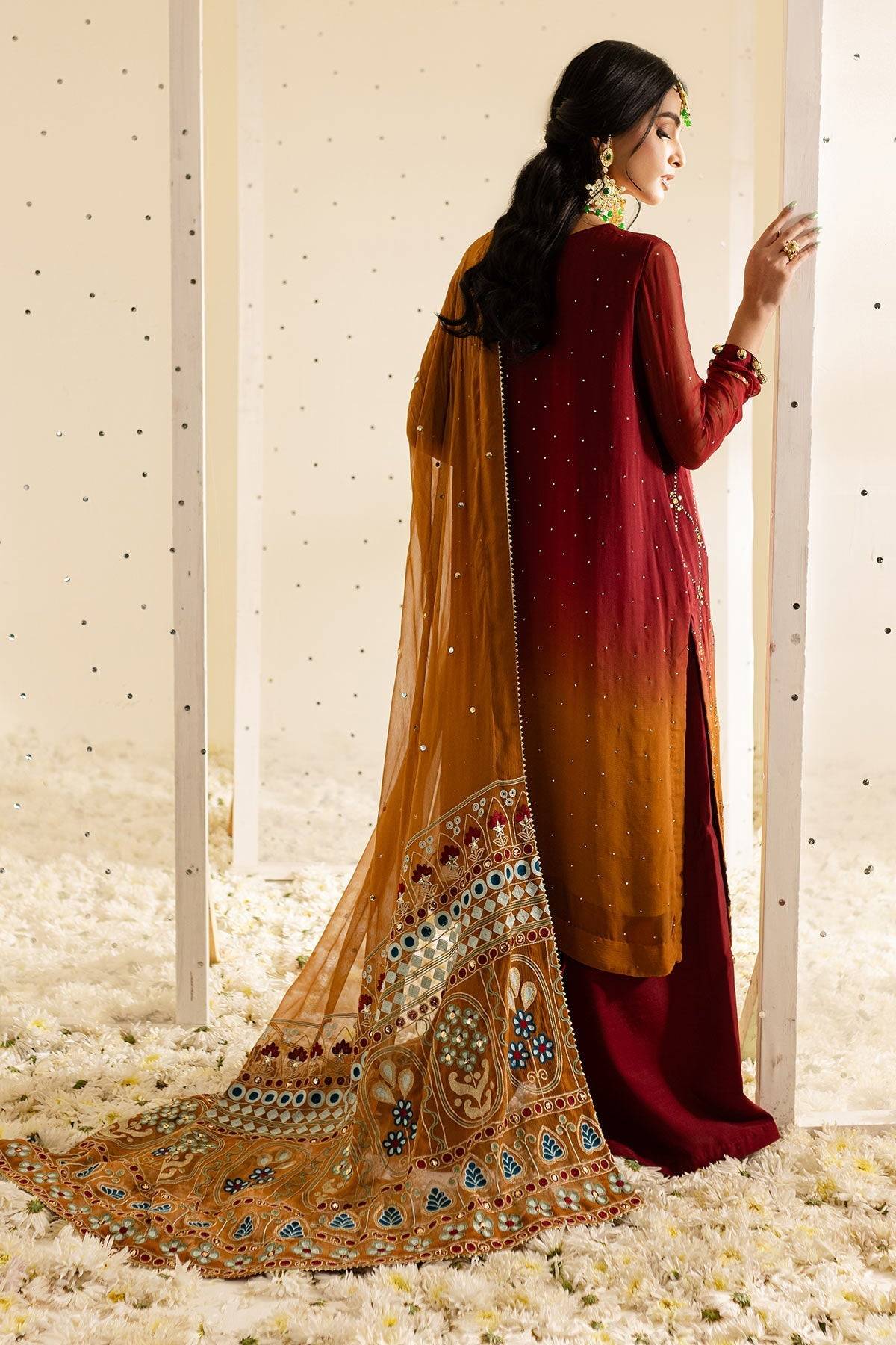 Nureh | Mukeshkari Formals | MK-09 by Maria Faisal - Registered Vendor of : Nureh - type : Ladies Clothes - 100% original wedding dresses