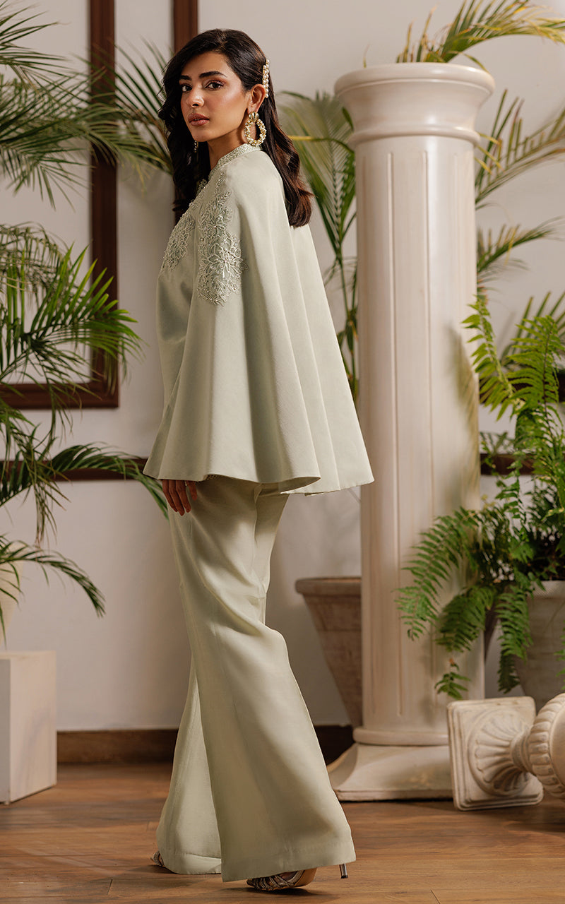 Threads and Motifs | Formal Dresses 25 | Embroidered Cape With Trouser