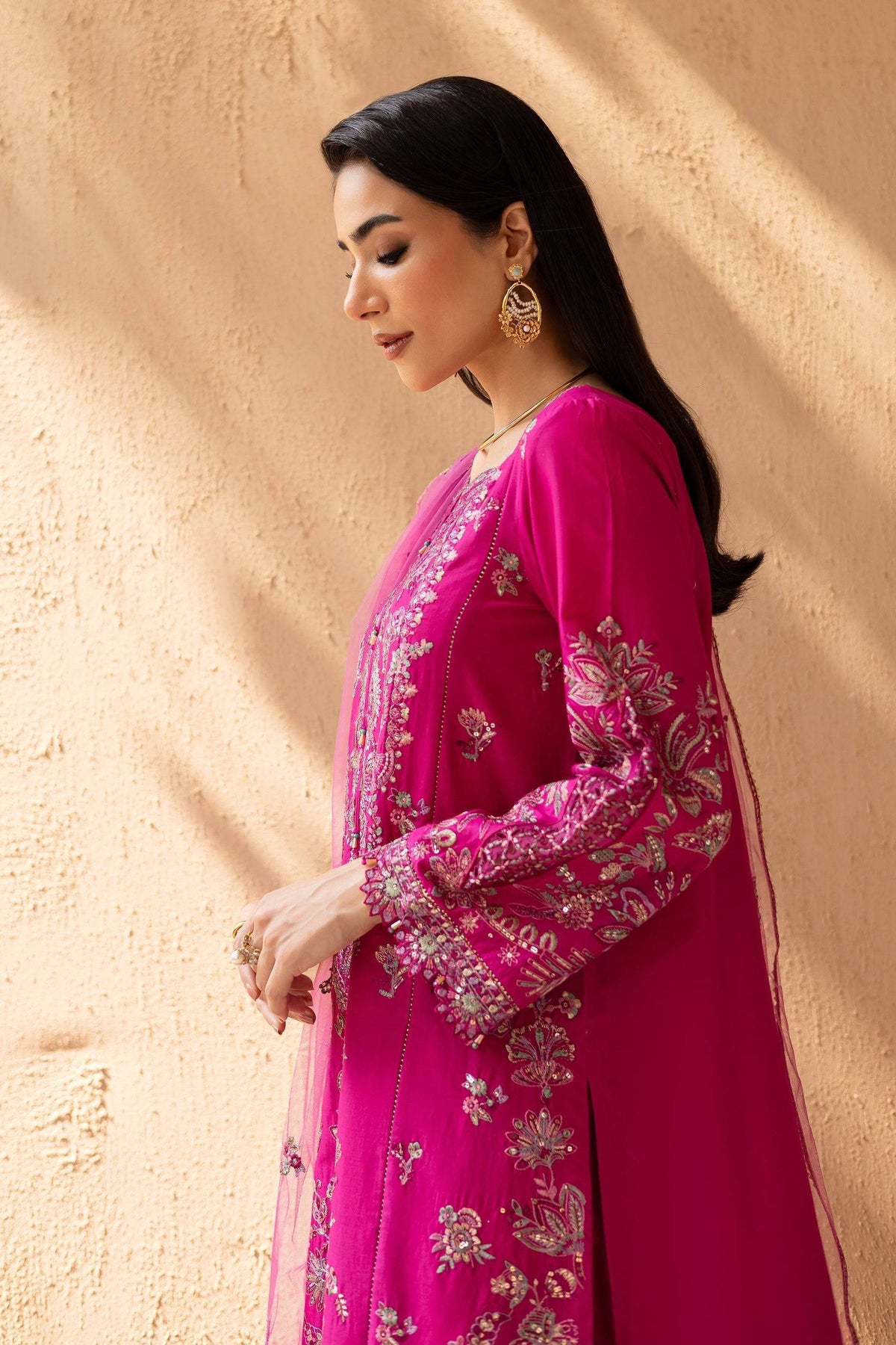 Batik | Nyra Embroidered Summer Solids |Dastak by Maria Faisal - Registered Vendor of : Batik - type : Ladies Clothes - 100% original wedding dresses
