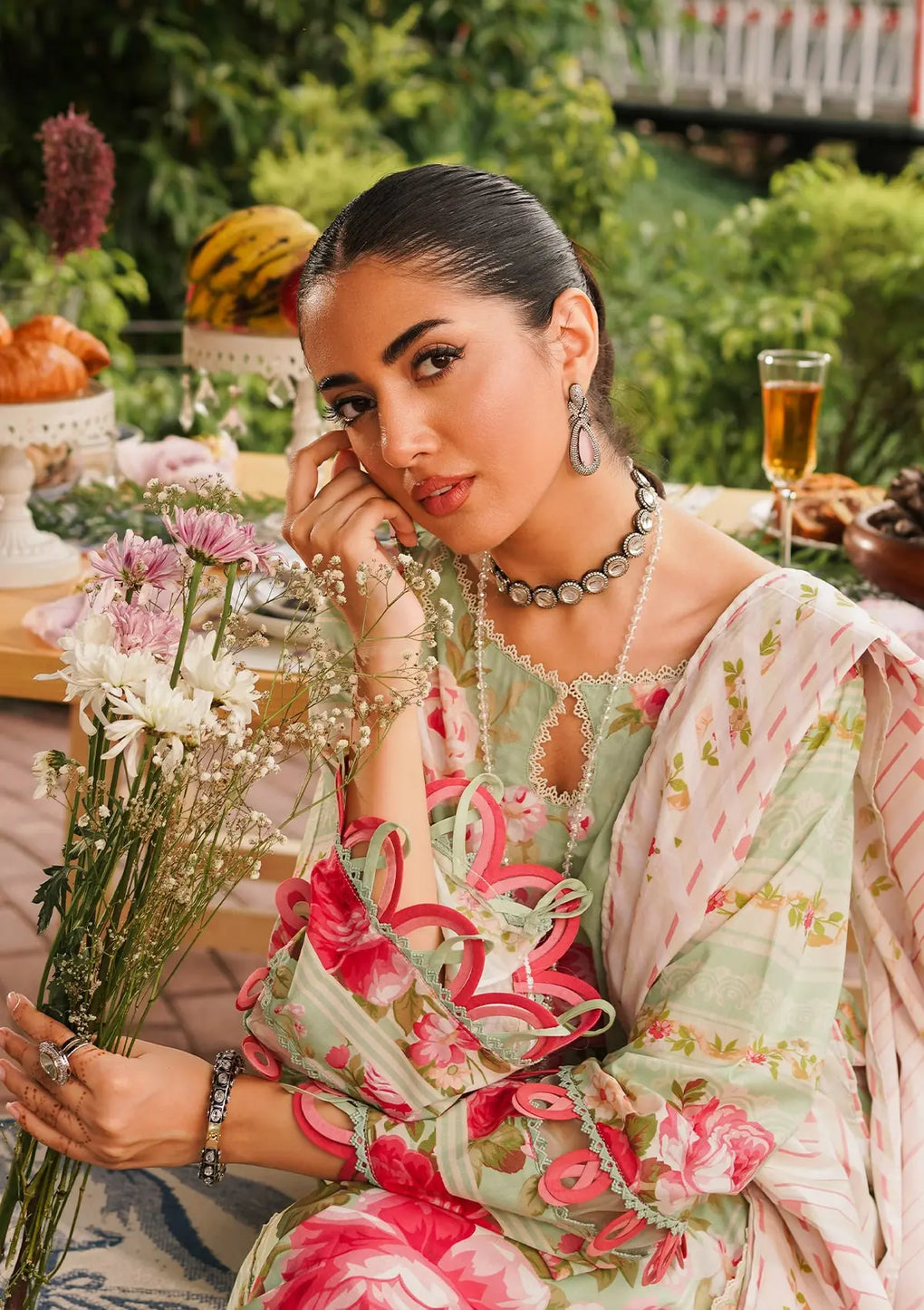 Elaf Premium | Printed Collection 24 | EEP-05A - Mint To Be - Waniyas
