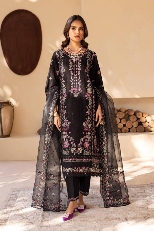 Batik | Cyra Luxury Solids | Black Onyx by Maria Faisal - Registered Vendor of : Batik - type : Ladies Clothes - 100% original wedding dresses
