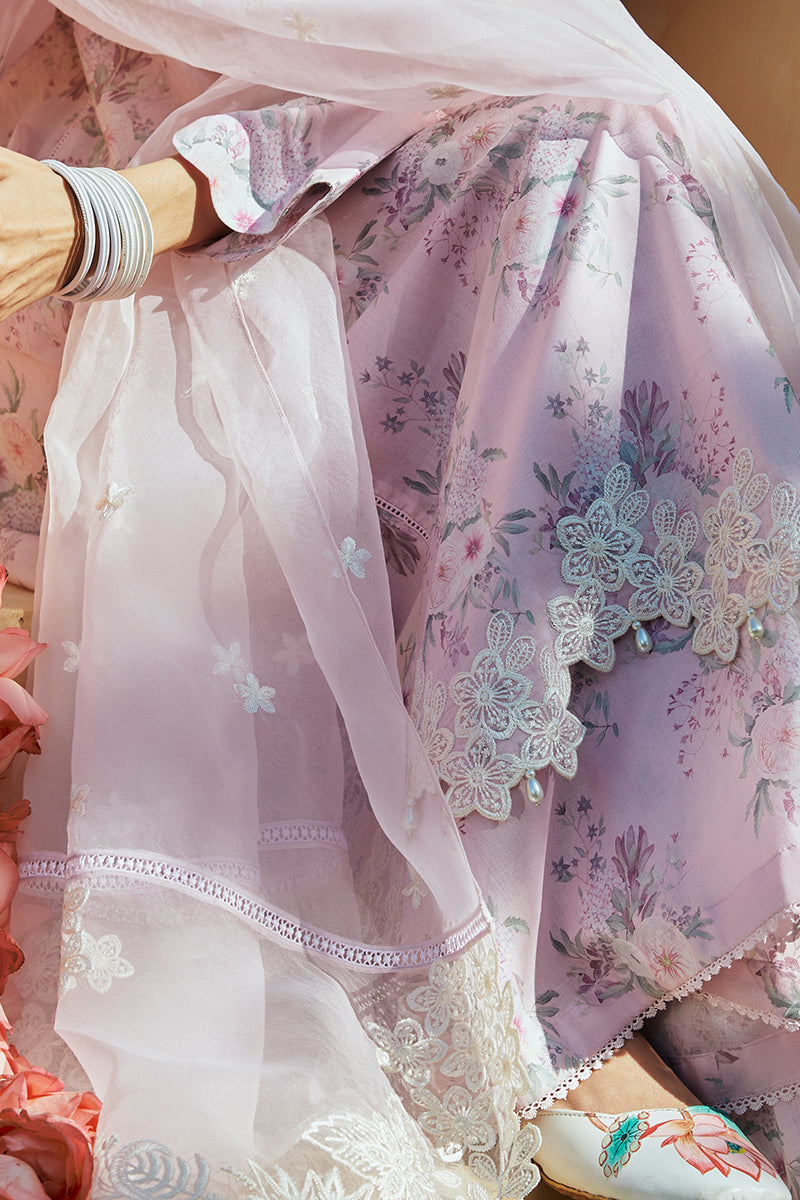 Cross Stitch | Premium Lawn 24 | SHADOW BERRY - Ladies Clothes - Maria Faisal