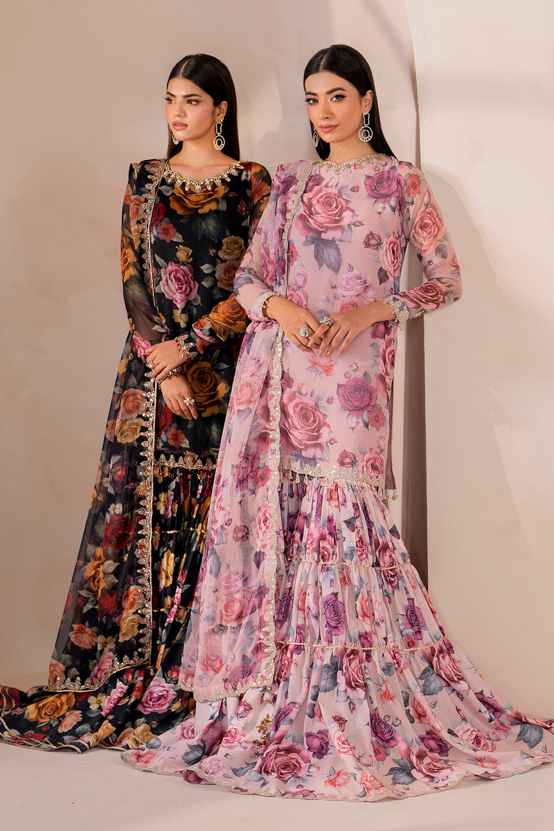 Baroque | Formal Collection | CHIFFON UF-708 - Ladies Clothes 