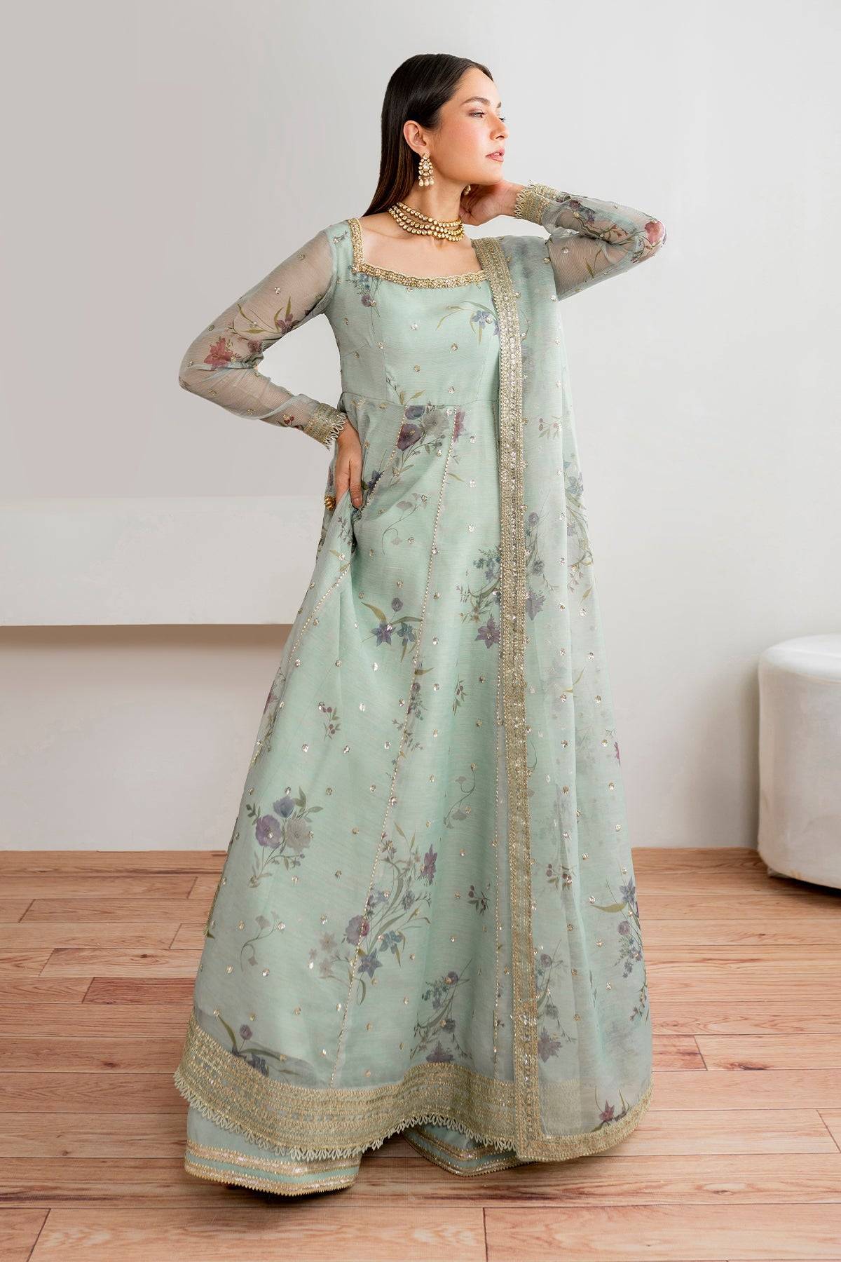 Baroque | Formal Wear | PR-984 by Maria Faisal - Registered Vendor of : Baroque - type : Ladies Clothes - 100% original wedding dresses