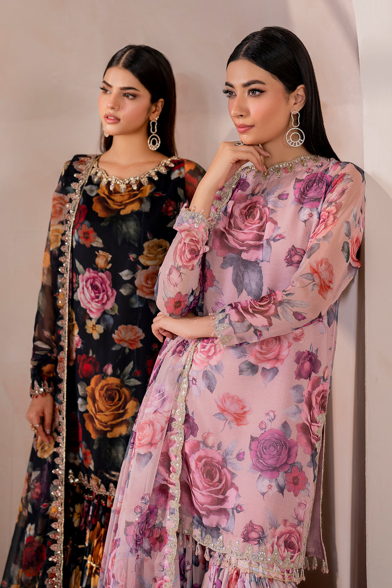 Baroque | Formal Collection | CHIFFON UF-708 - Ladies Clothes 