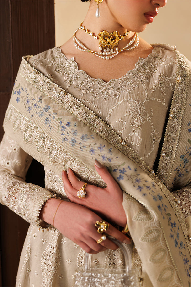 Baroque | Eid Lawn 26 | EL26-D03 - Luxury Dress - available at Maria Faisal in UK and USA.