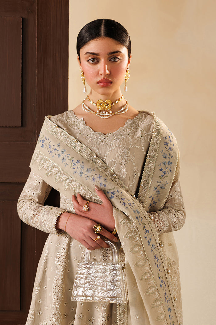 Baroque | Eid Lawn 26 | EL26-D03 - Luxury Dress - available at Maria Faisal in UK and USA.