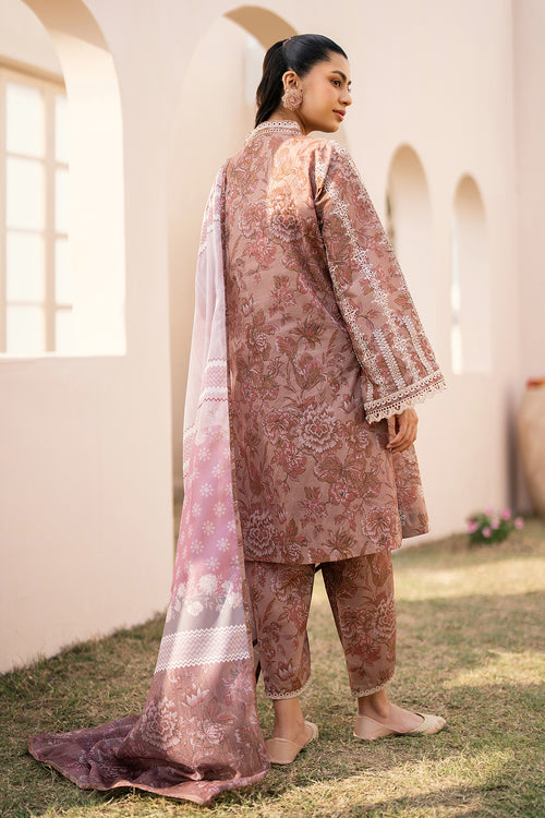Baroque | Luxury Pret 24 | LAWN UF-602 - Designer Dress with Intricate embroidery and embellishments. Shop elegent wedding dress at Maria Faisal.