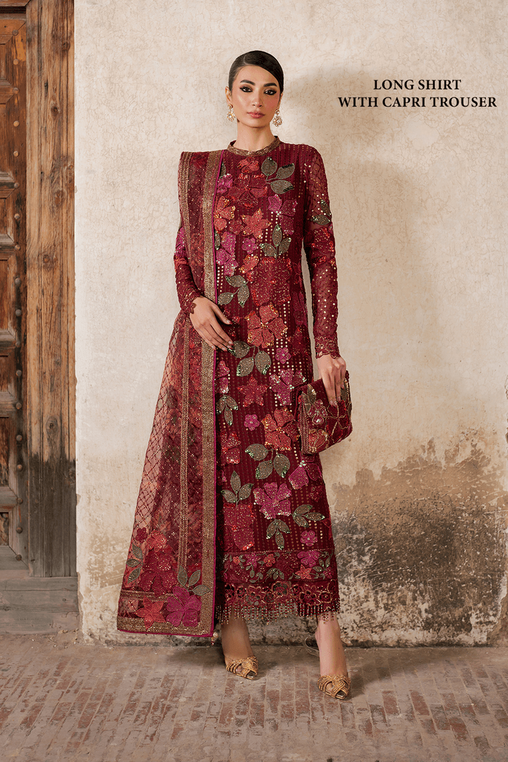 Iznik | Luxury Chiffon | ILC-05 by Maria Faisal - Registered Vendor of : Iznik - type : Ladies Clothes - 100% original wedding dresses