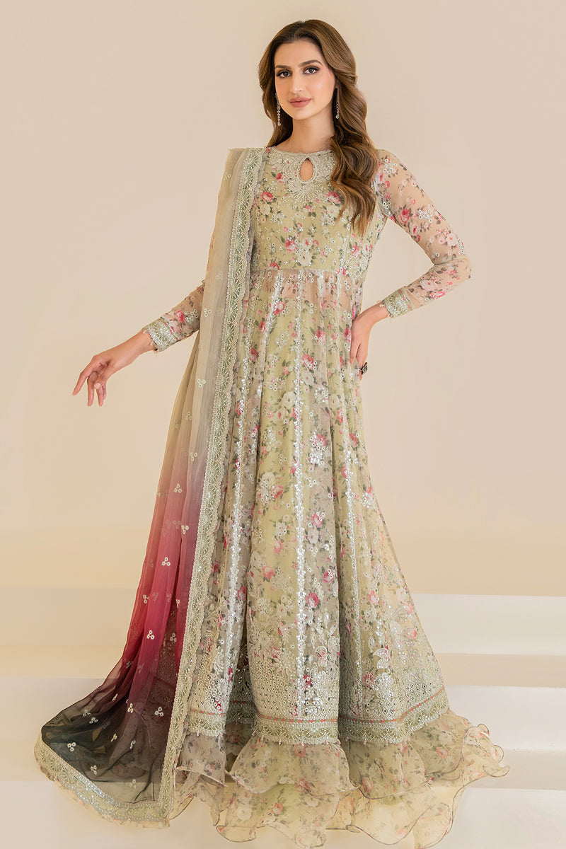 Jazmin | Formals Collection | CHIFFON UC-3048 - Ladies Clothes - Maria Faisal