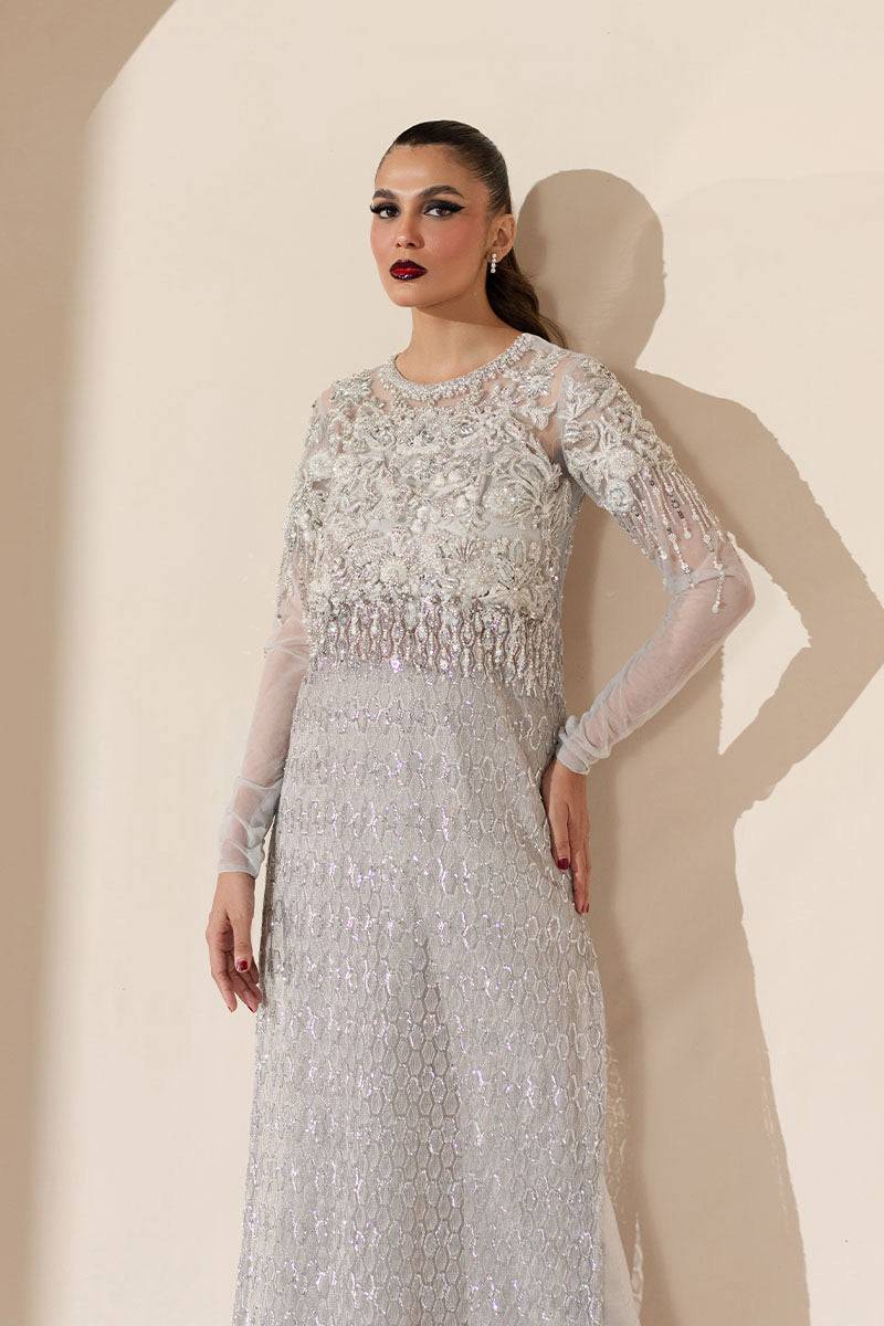 Khakaa | Serie Luxuriante 25 | Silverion - Ladies Clothes - Maria Faisal