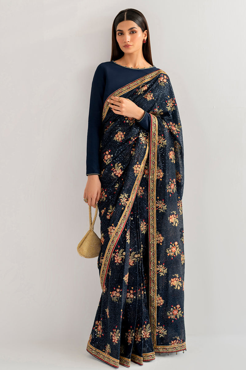 Jazmin | Formals Collection | Raw Silk UR-7025 - Ladies Clothes - Maria Faisal