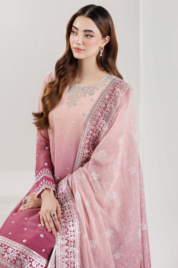 Farasha | Formals 26 | Rosette Blush - Formal Dress - available at Maria Faisal in UK and USA.