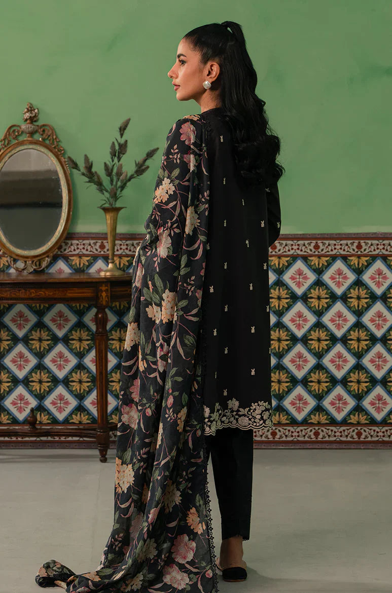 Cross Stitch | Mahiri Embroidered Collection | RAVEN FLORA - Ladies Clothes - Maria Faisal