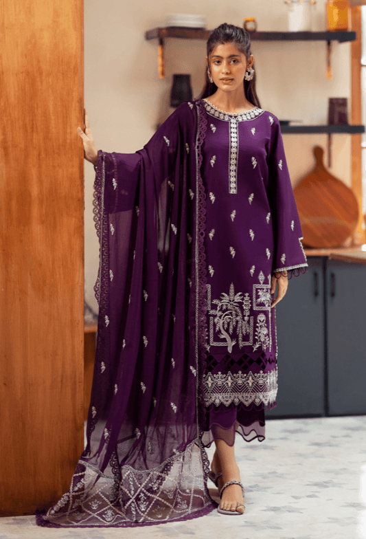 Humdum | Lala Rukh Lawn | Lalarukh - D05 by Maria Faisal - Registered Vendor of : Humdum - type : Ladies Clothes - 100% original wedding dresses