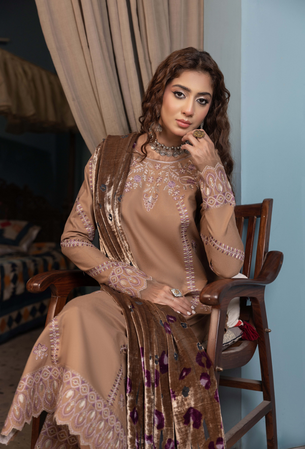 Humdum | Zouq 25 | D06 - Ladies Clothes - Maria Faisal