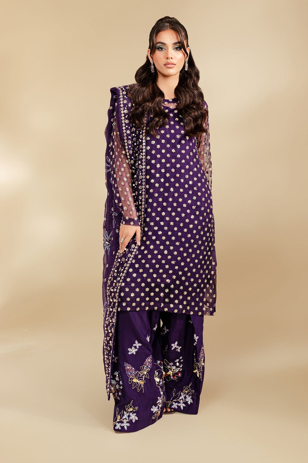 Nureh | Tiny Twinkles | WILD BEAUTY - Wedding Dress - Maria Faisal