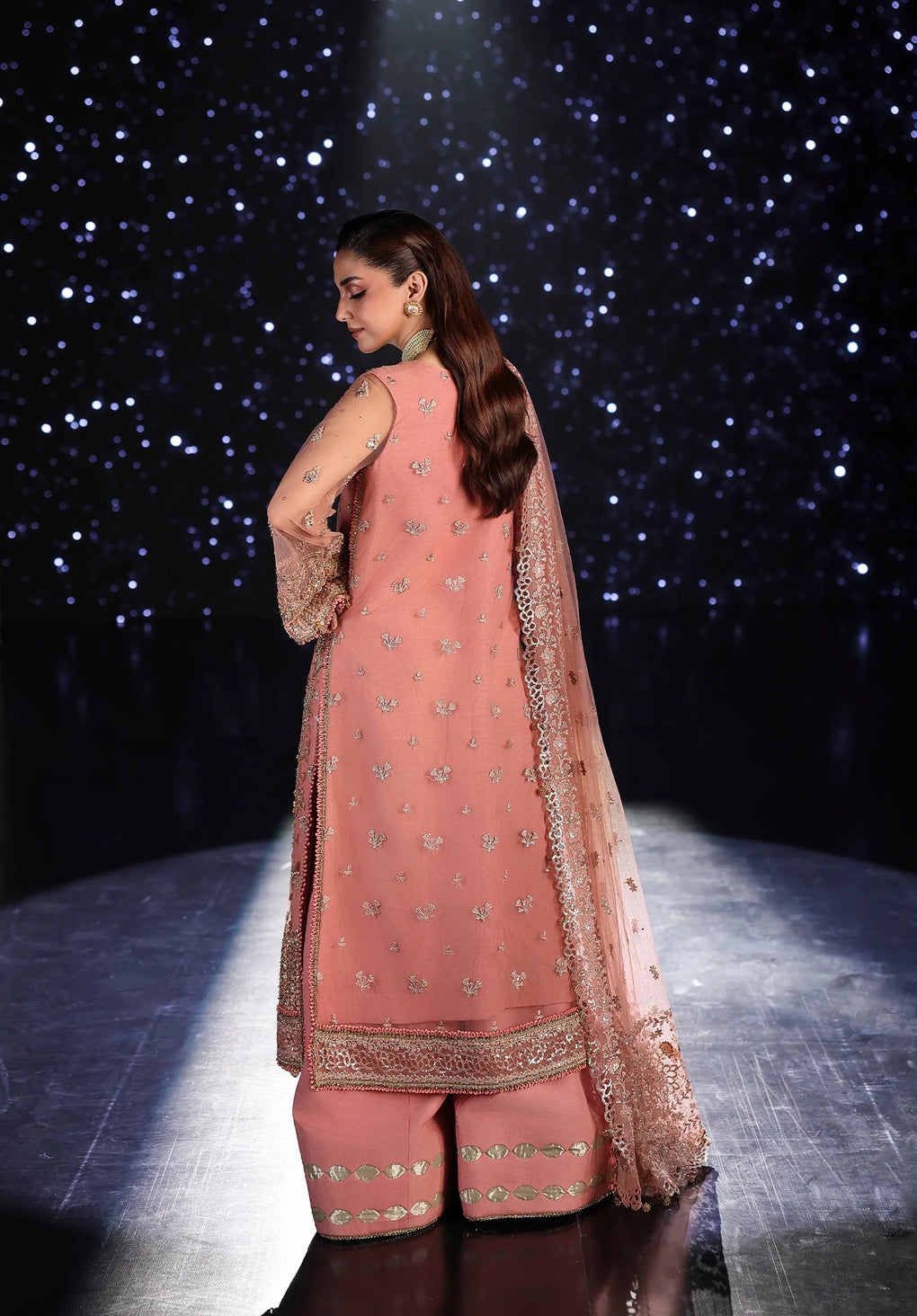 Elaf Premium | Stardom Formal Handwork 25 | ESH-05 BEYOND BEAUTY - Formal Dress - available at Maria Faisal in UK and USA.