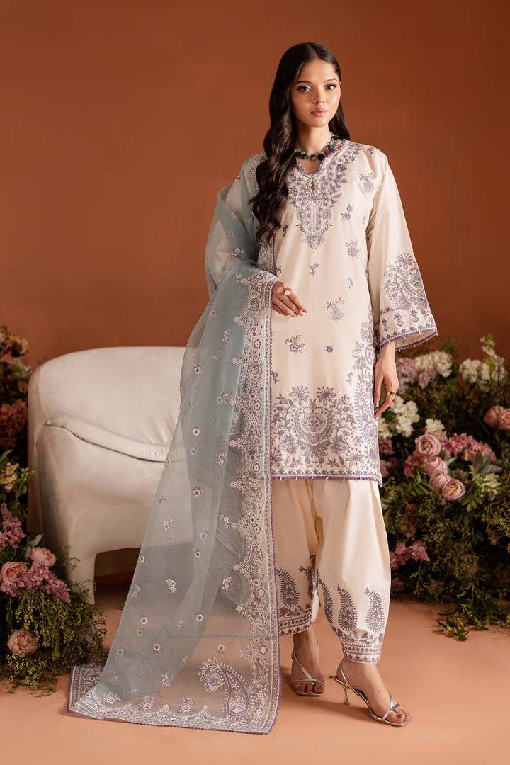 Batik | Aylin Festive Solids | White Opal by Maria Faisal - Registered Vendor of : Batik - type : Ladies Clothes - 100% original wedding dresses