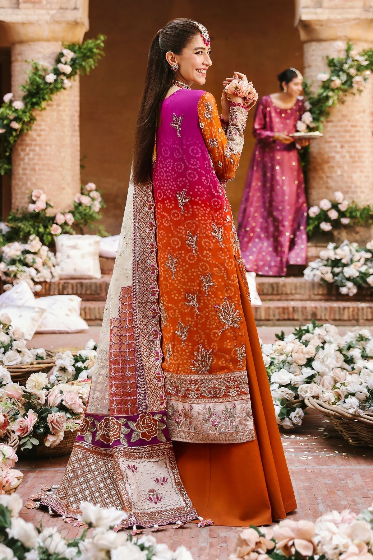 Nureh | Jhoomro Wedding Formals | NL-66 BANO - Wedding Dress - Maria Faisal