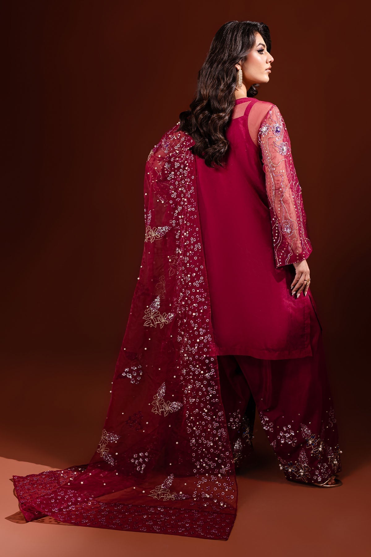 Nureh | Tiny Twinkles | NP-469 - Wedding Dress - Maria Faisal