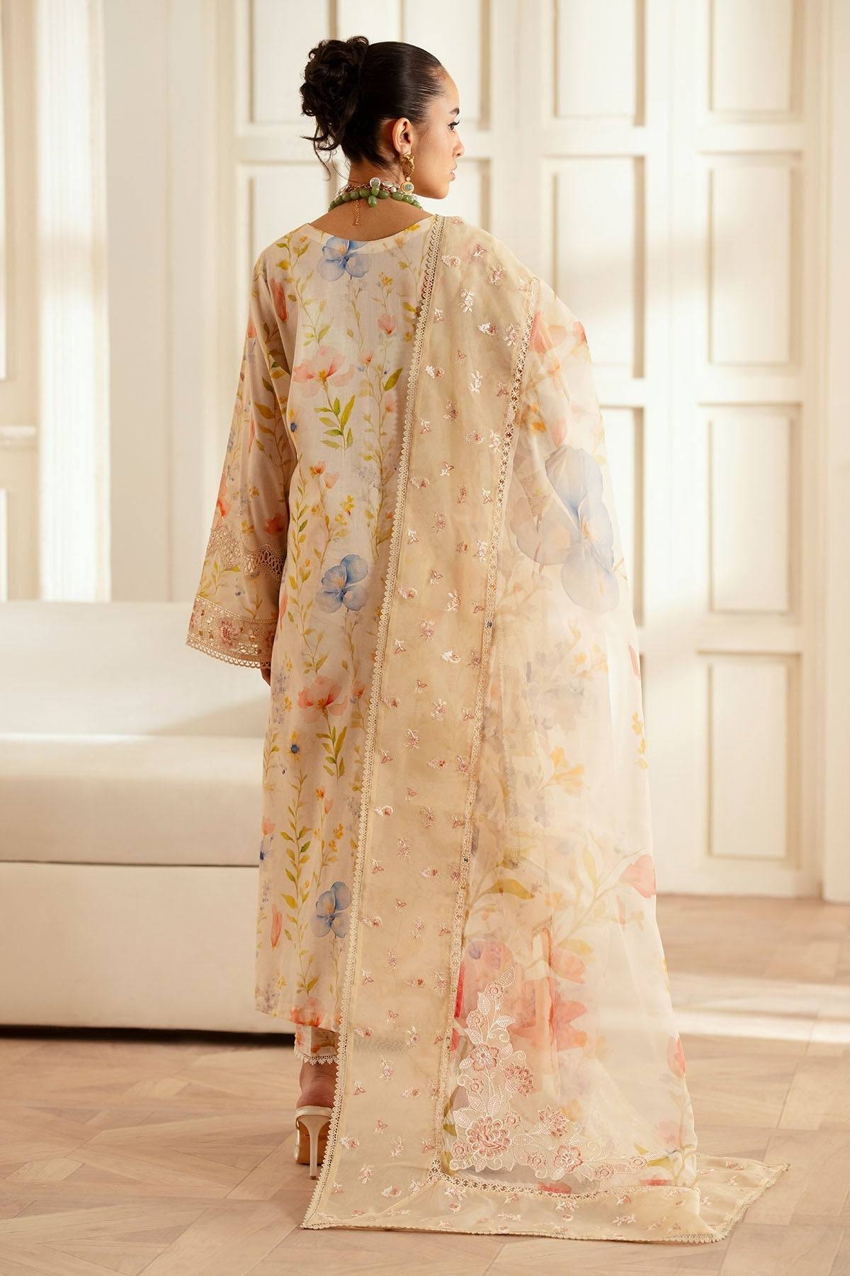 Nureh | Feya Eid Lawn | FE-02 by Maria Faisal - Registered Vendor of : Nureh - type : Ladies Clothes - 100% original wedding dresses