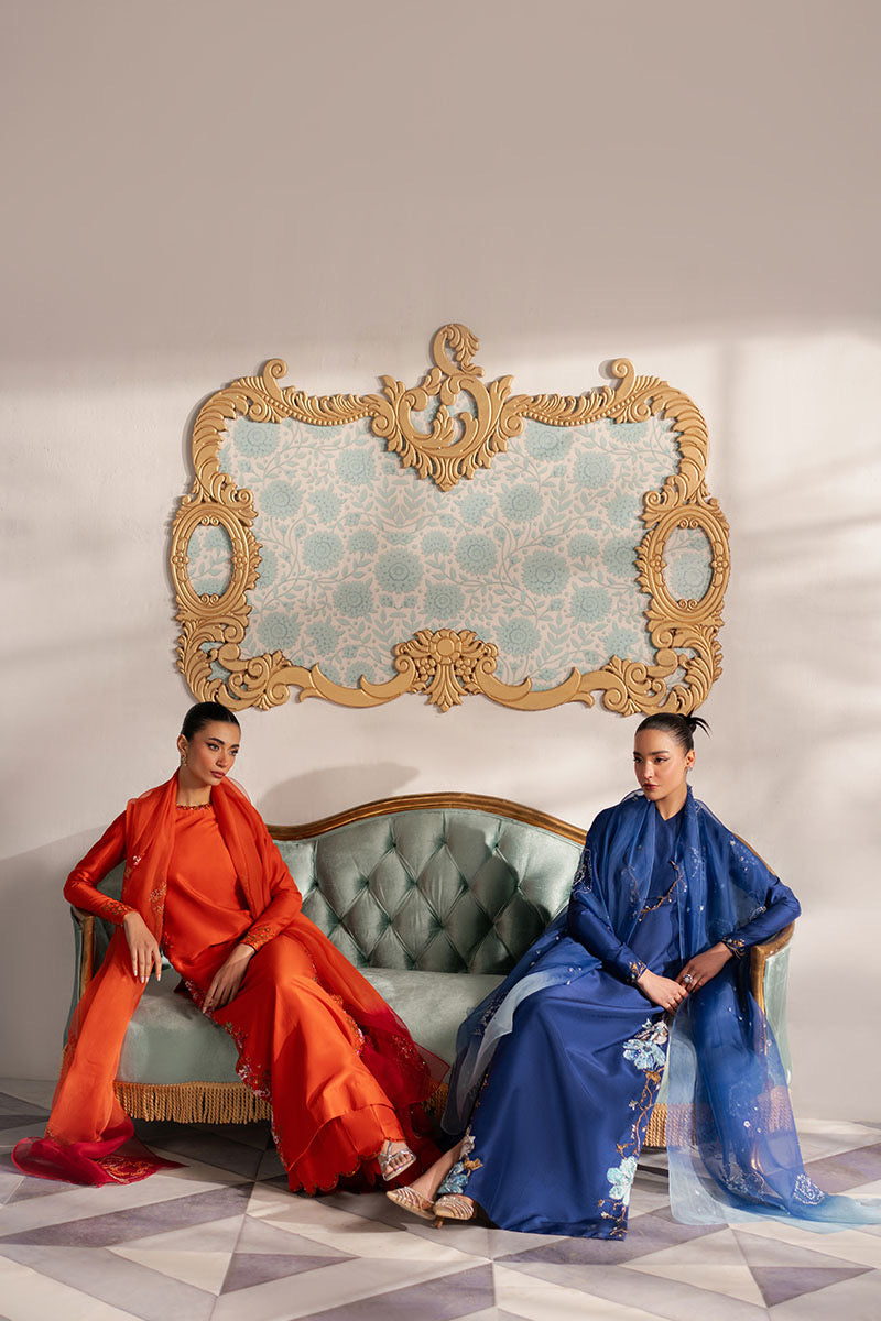Khakaa | Gaia 25 | Veloura - Ladies Clothes - Maria Faisal
