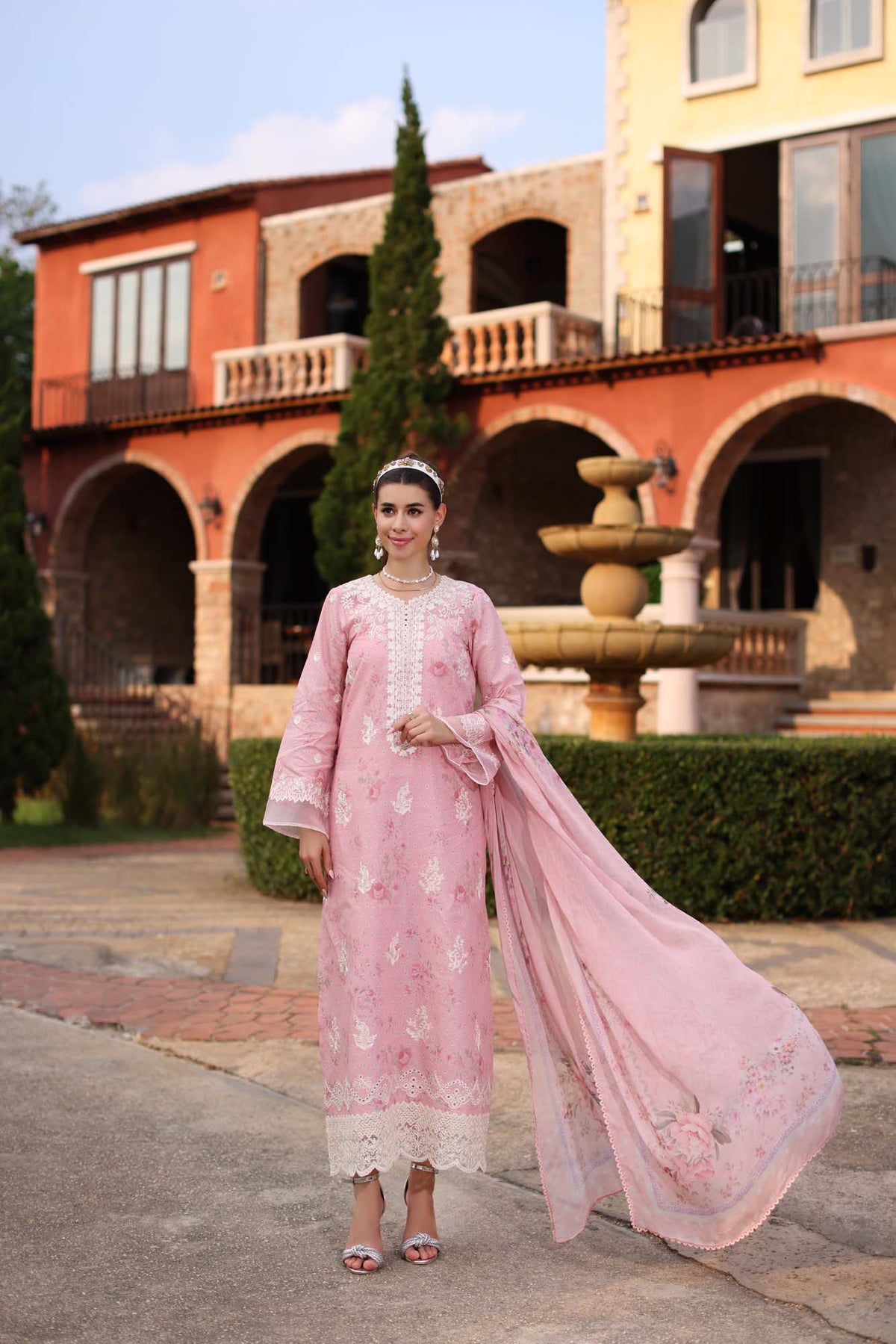 Noor by Saadia Asad | Eid Luxe Printkari 24 | D7 - Maria Faisal