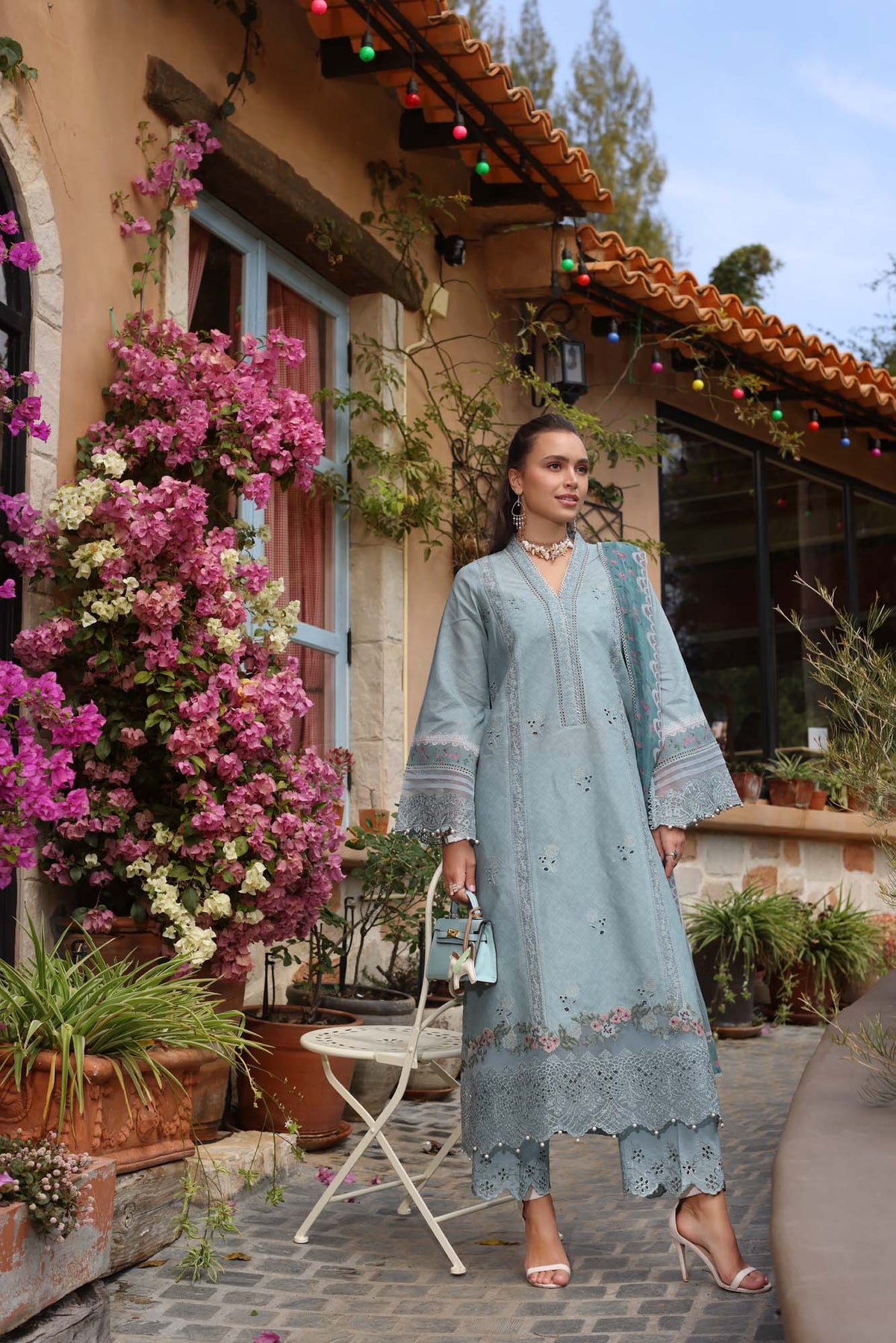 Noor by Saadia Asad | Luxe Chikankari 25 | D5-B by Maria Faisal - Registered Vendor of : Noor by Saadia Asad - type : Ladies Clothes - 100% original wedding dresses