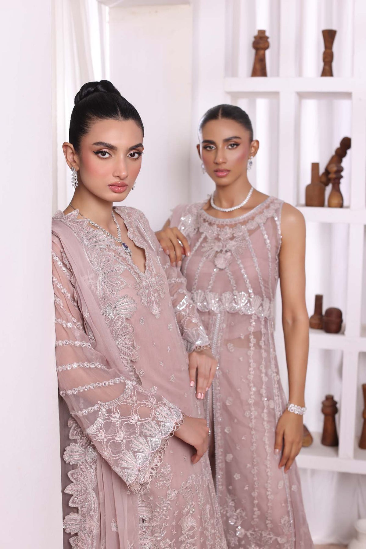 Noor by Saadia Asad | Noor Chiffon De Luxe | D3 - Wedding Dress - Maria Faisal