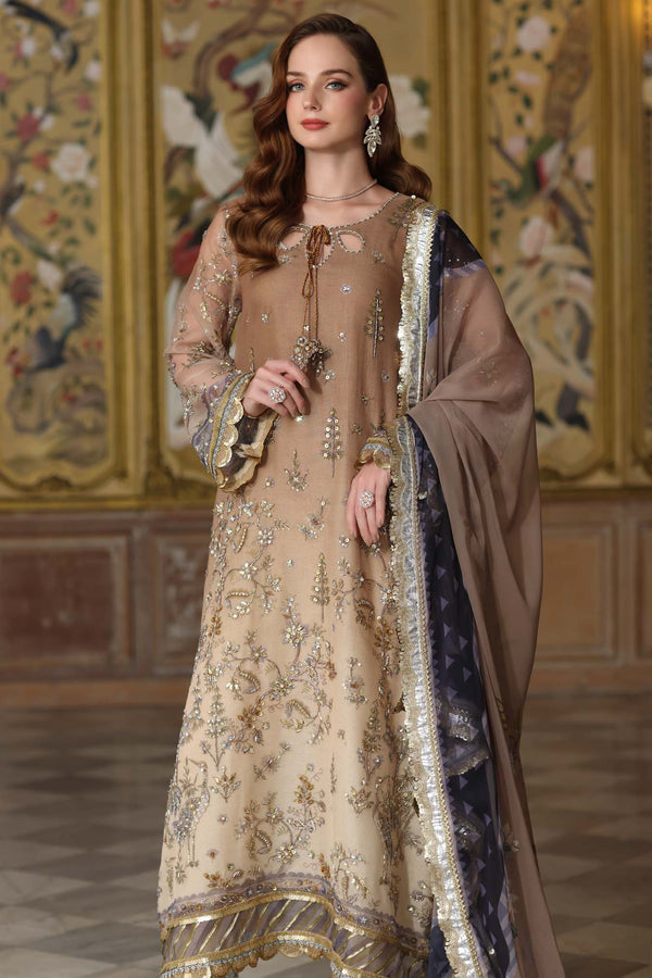 Noor by Saadia Asad | Festive 25 | D2 - Beige - Ladies Clothes - Maria Faisal