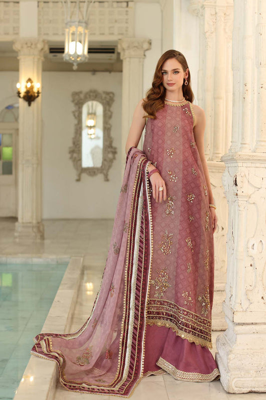 Noor by Saadia Asad | Festive 25 | D6 - Rose Pink - Ladies Clothes - Maria Faisal