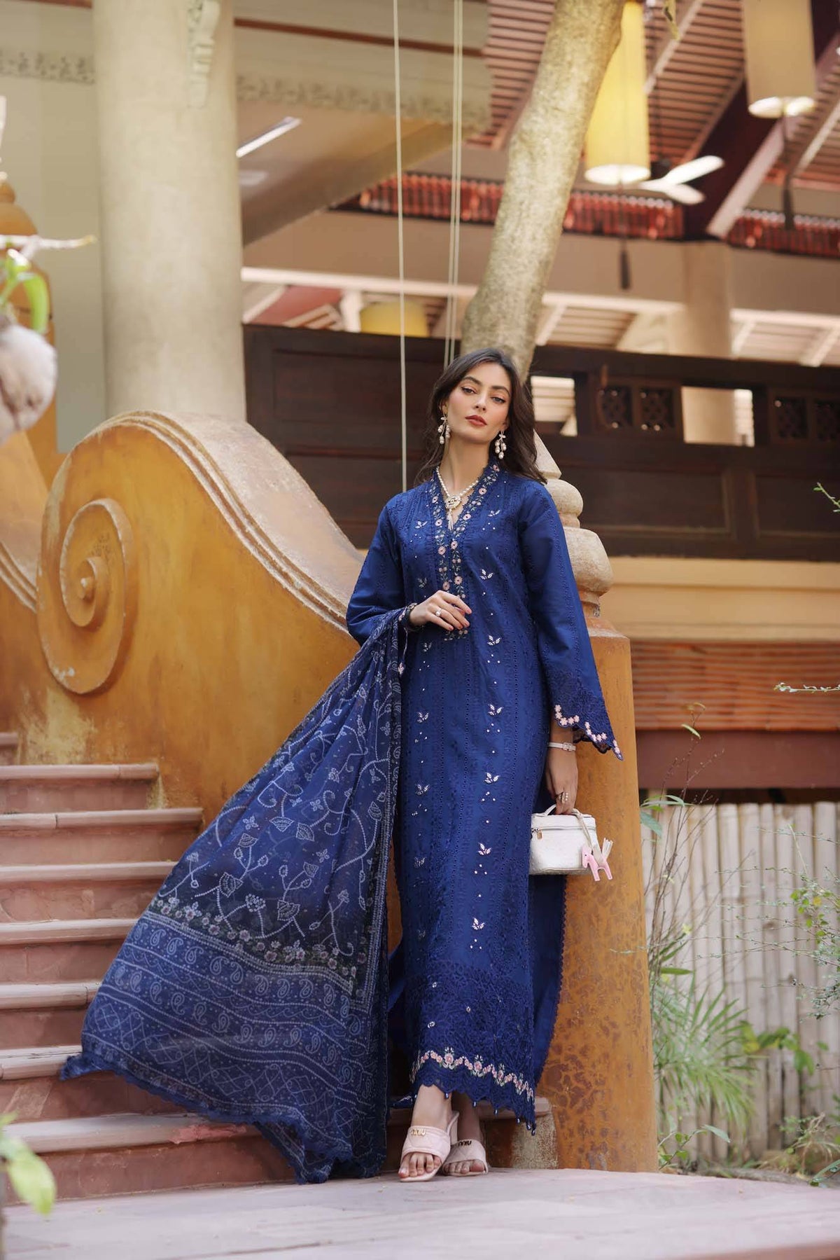Noor by Saadia Asad | Eid Luxury Laserkari 25 | D5-B by Maria Faisal - Registered Vendor of : Noor by Saadia Asad - type : Ladies Clothes - 100% original wedding dresses