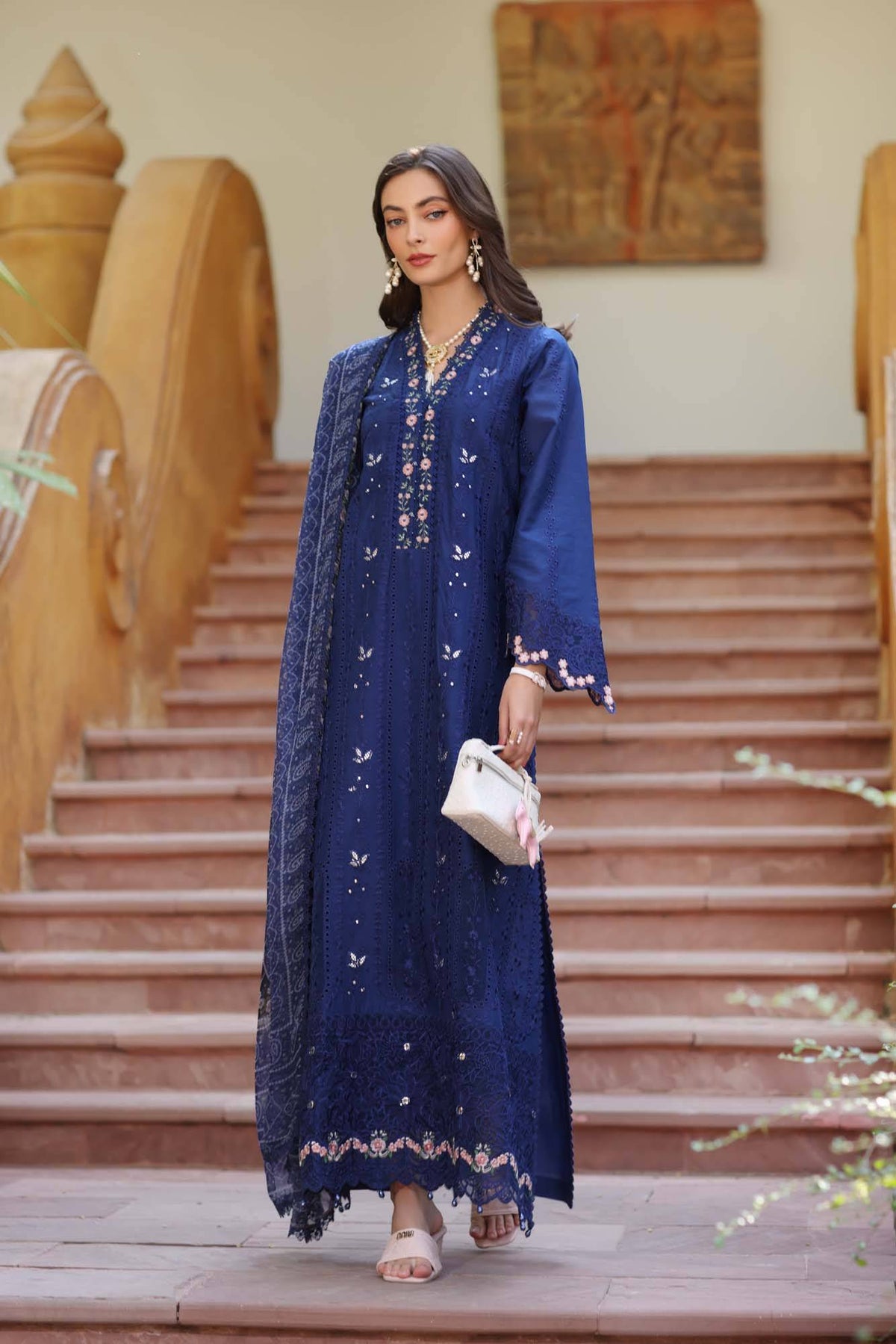 Noor by Saadia Asad | Eid Luxury Laserkari 25 | D5-B by Maria Faisal - Registered Vendor of : Noor by Saadia Asad - type : Ladies Clothes - 100% original wedding dresses