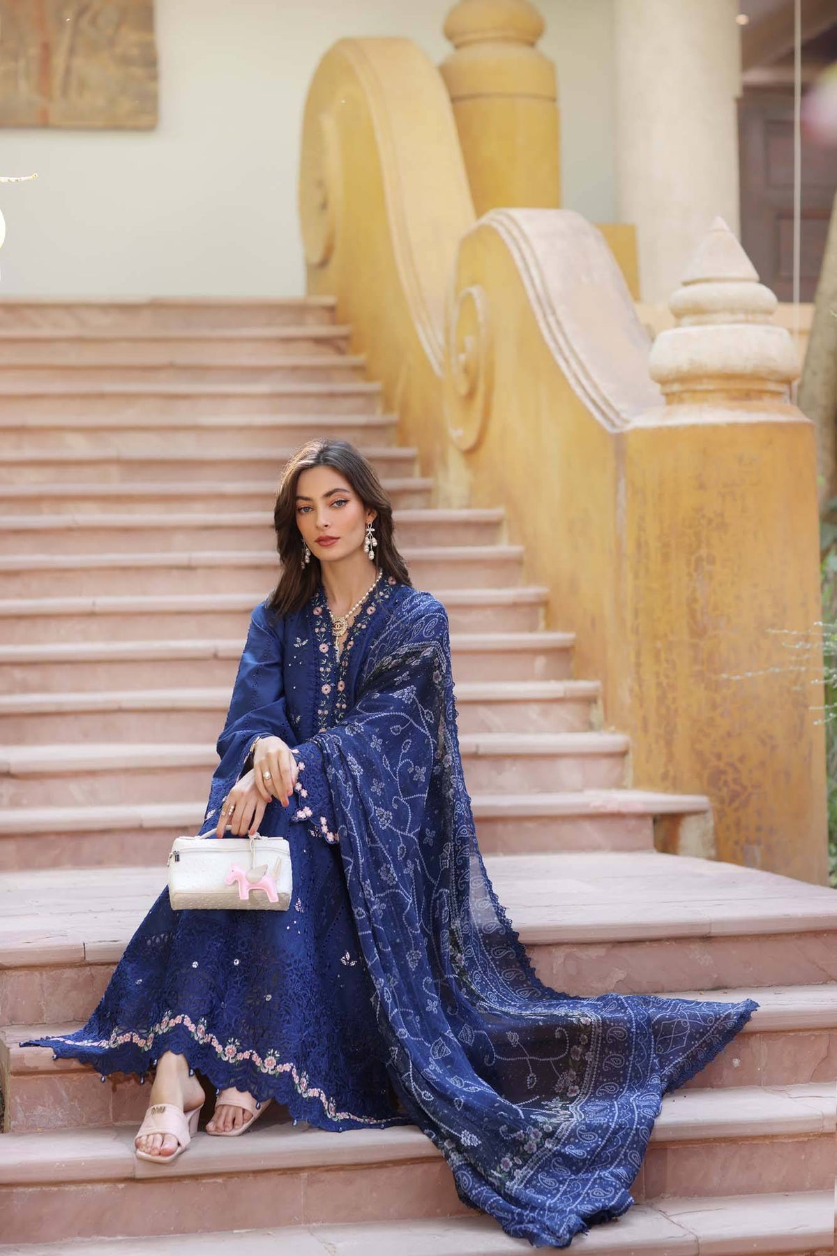 Noor by Saadia Asad | Eid Luxury Laserkari 25 | D5-B by Maria Faisal - Registered Vendor of : Noor by Saadia Asad - type : Ladies Clothes - 100% original wedding dresses
