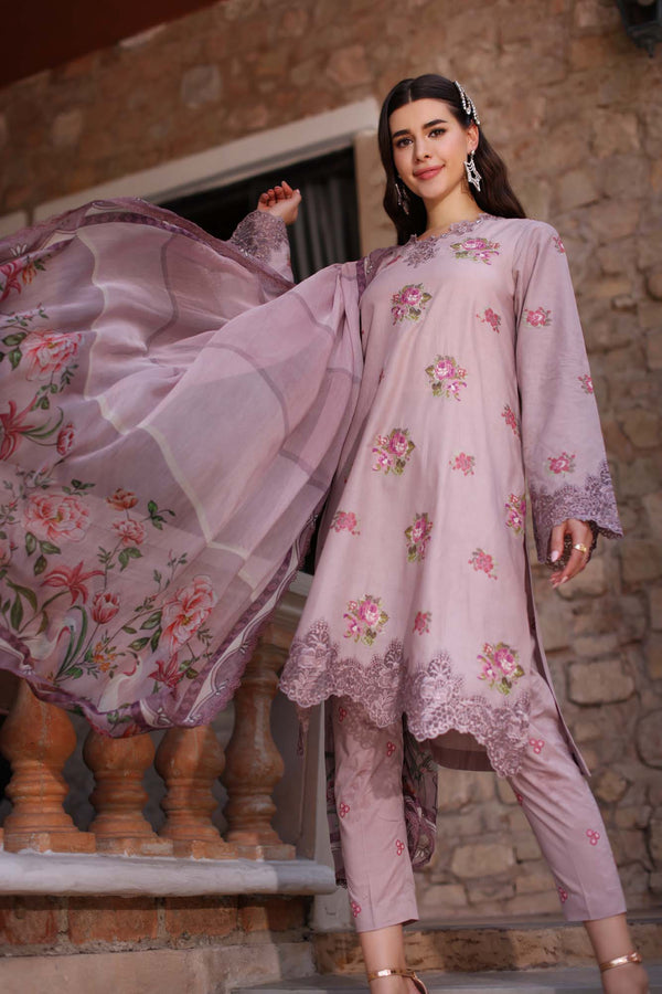 Noor by Saadia Asad | Eid Luxe Printkari 24 | D4 - Maria Faisal