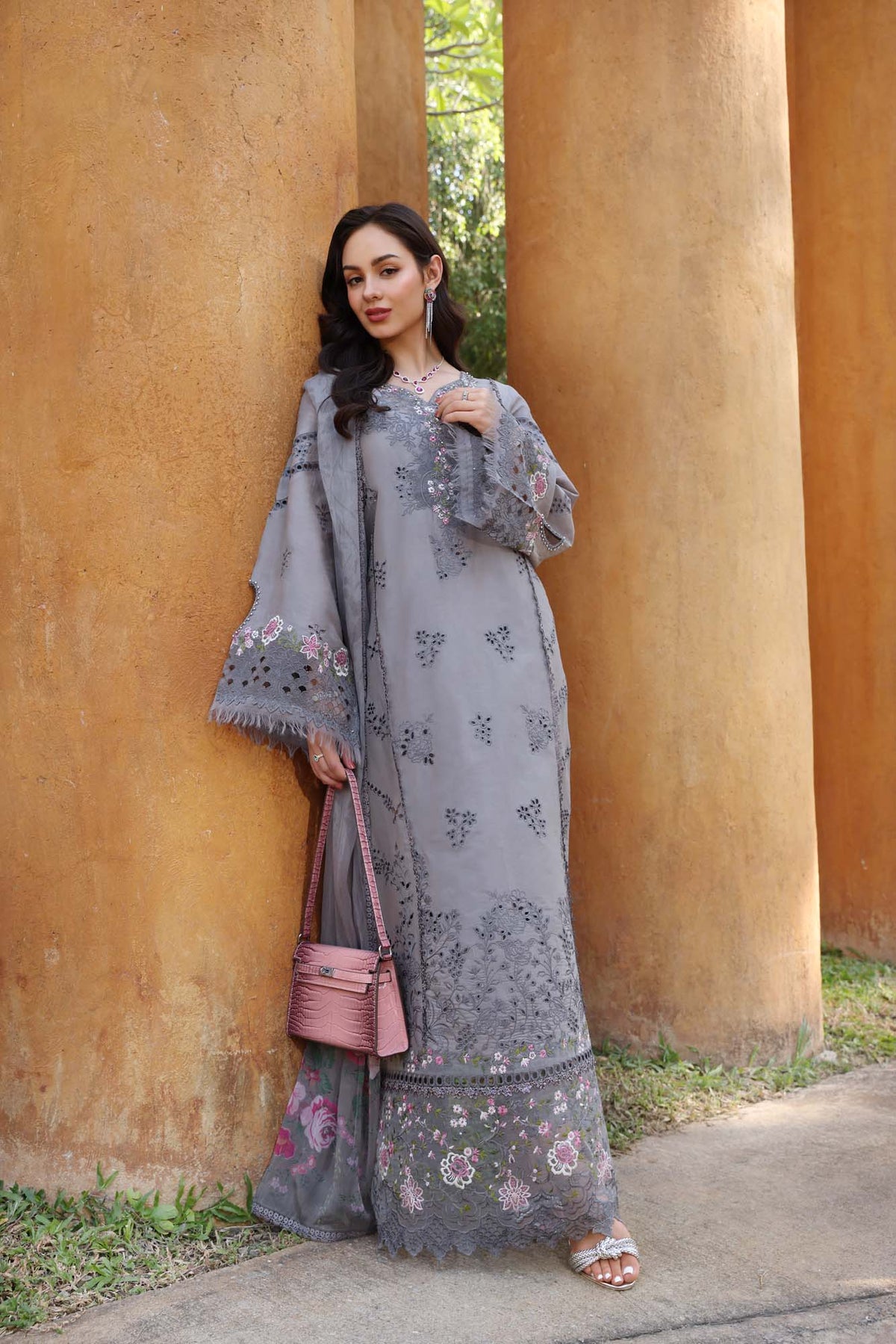 Noor by Saadia Asad | Eid Luxury Laserkari 25 | D2-B by Maria Faisal - Registered Vendor of : Noor by Saadia Asad - type : Ladies Clothes - 100% original wedding dresses
