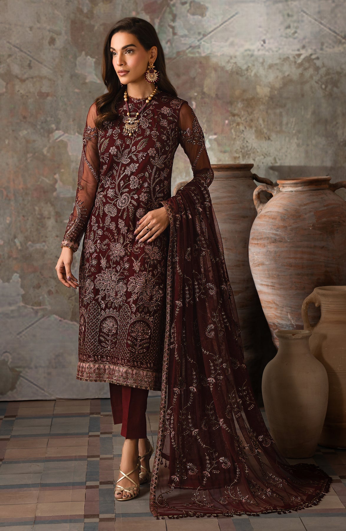 Zarif | Emirah Formals | ZEF 03 CHARM - Ladies Clothes - Maria Faisal