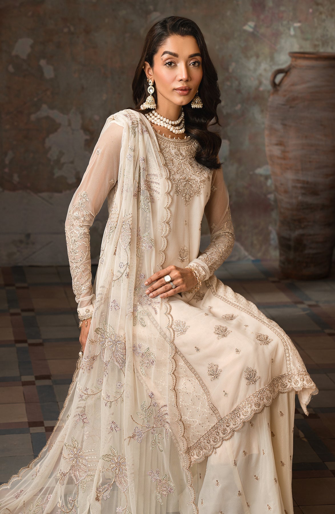 Zarif | Emirah Formals | ZEF 06 MEERA - Ladies Clothes - Maria Faisal