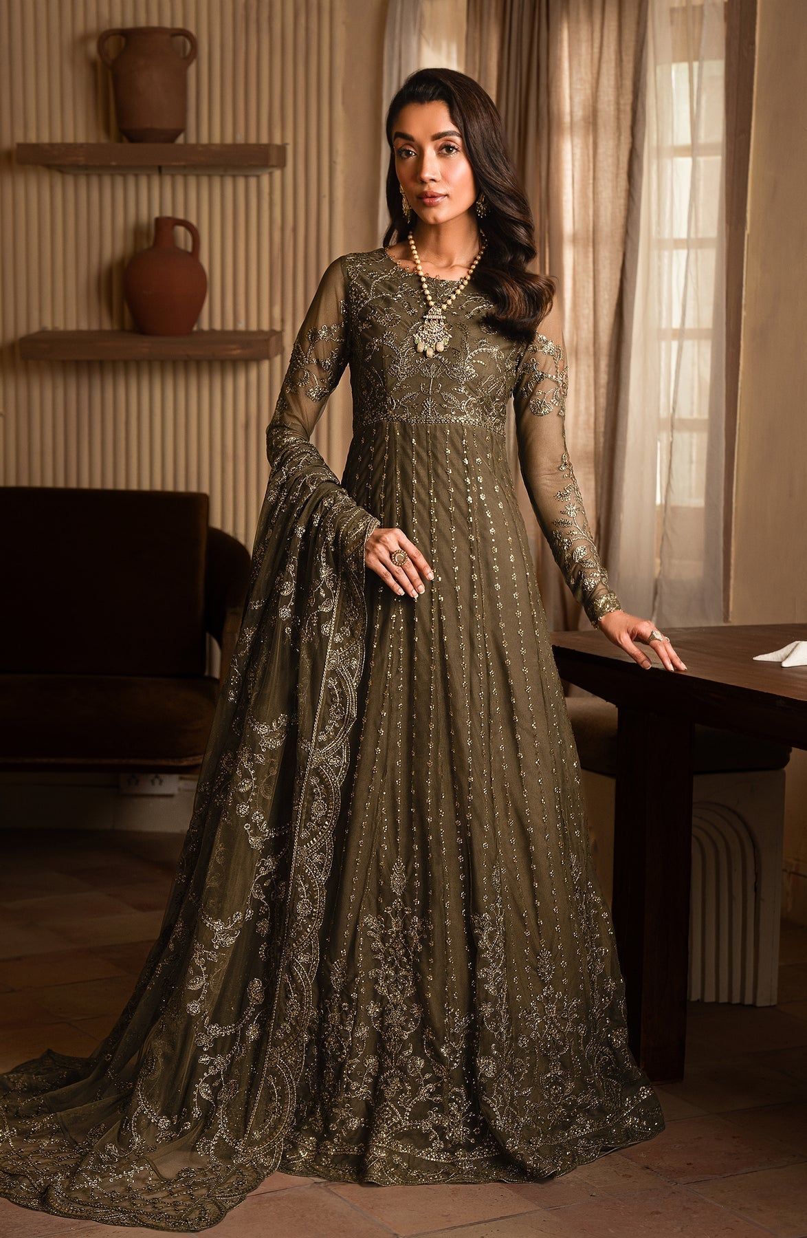 Zarif | Emirah Formals | ZEF 07 JAZAB - Ladies Clothes - Maria Faisal