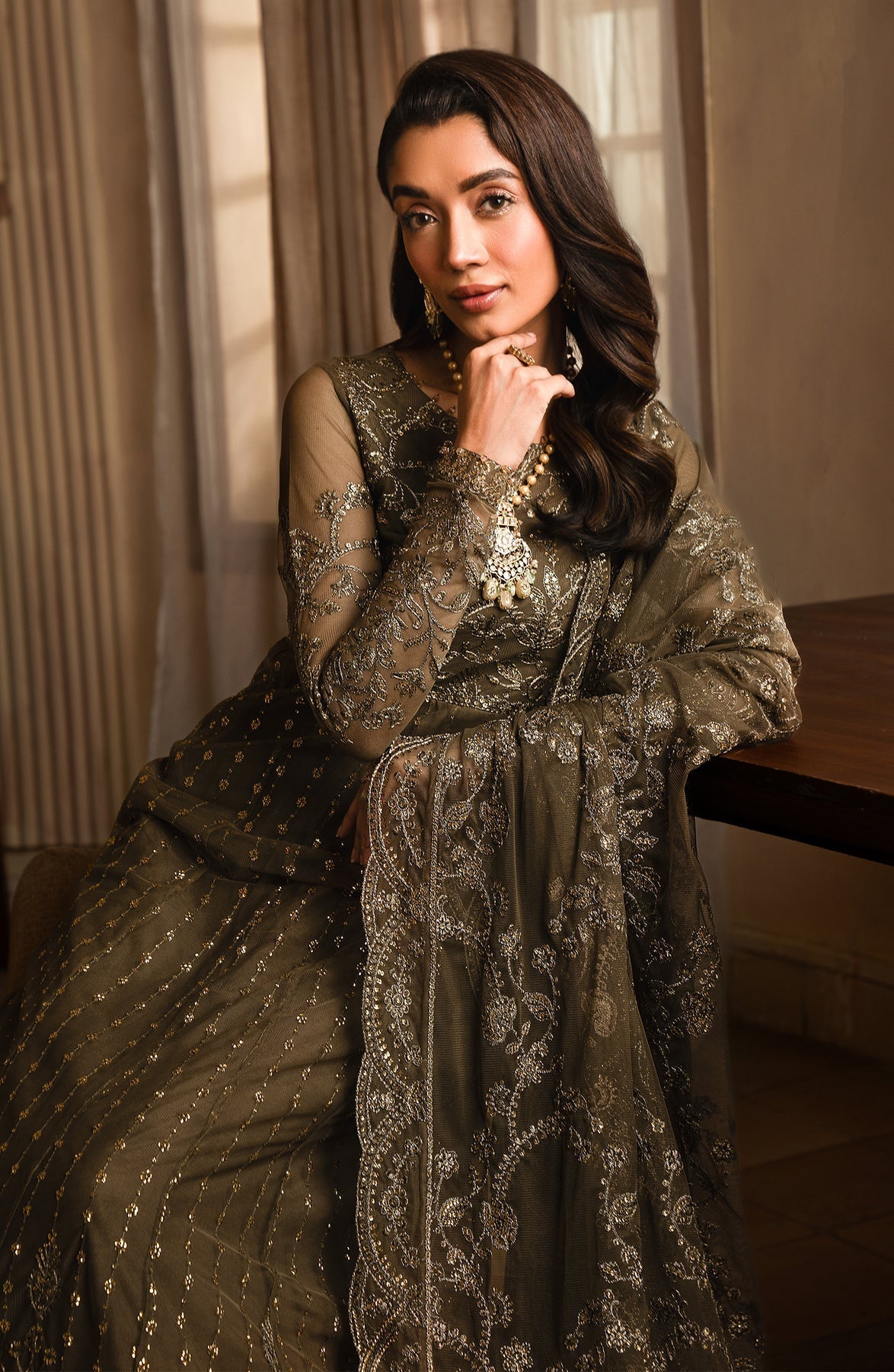 Zarif | Emirah Formals | ZEF 07 JAZAB - Ladies Clothes - Maria Faisal