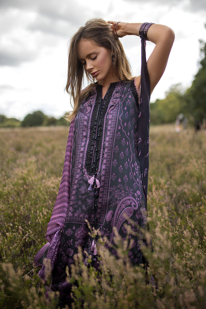 Sobia Nazir | Silk Satin 25 | ST25-08 - Formal Dress - available at Maria Faisal in UK and USA.
