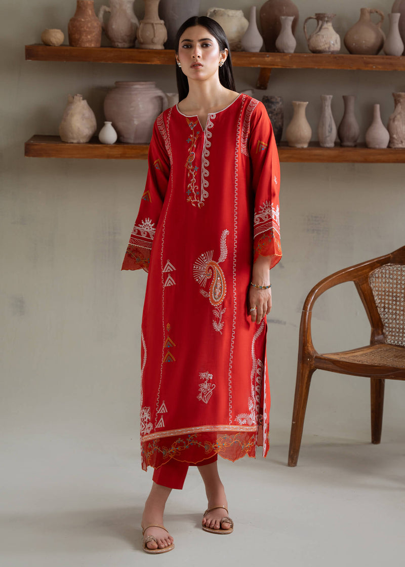 Jeem | Summer 25 RTW | KIARA RUST - Ladies Clothes - Maria Faisal