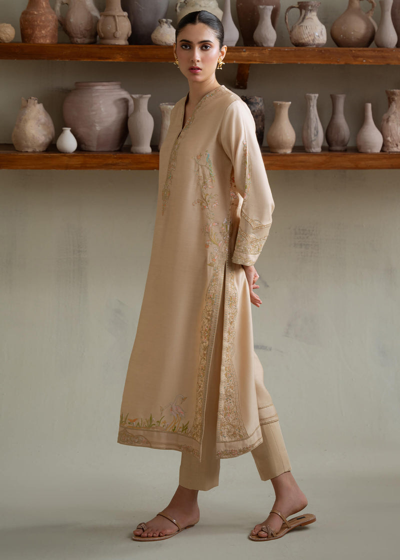 Jeem | Summer 25 RTW | BRUNETTE BEIGE - Ladies Clothes - Maria Faisal