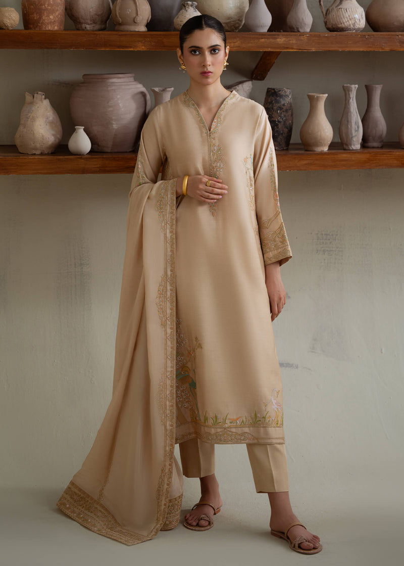 Jeem | Summer 25 RTW | BRUNETTE BEIGE - Ladies Clothes - Maria Faisal