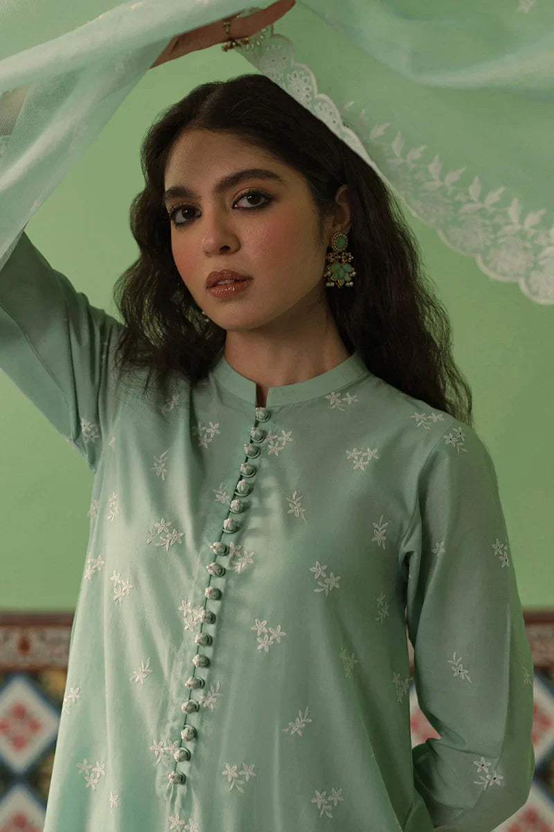 Cross Stitch | Chikankari Lawn | FLORAL WAVE - Ladies Clothes - Maria Faisal